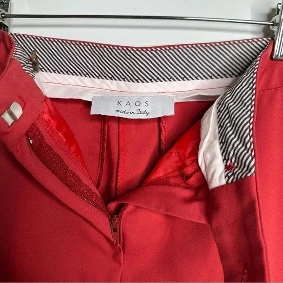 Kaos Italy Cropped Trouser Pants Size 4